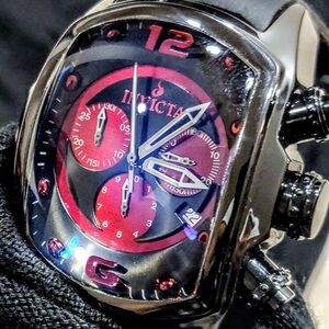 Invicta Trinite Night Glow Swiss Collectible Ceramic Chrono Luxury Mens Watch